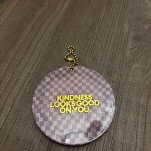 little words project LWP double mirror keychain from 2025 adventure calendar